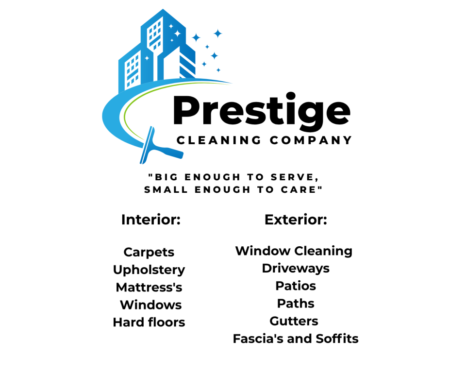 Promotional graphic for cleaning services, highlighting various cleaning options available.